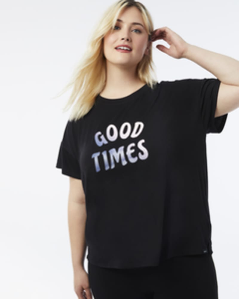 Front of plus size Sherry Graphic Tee by Marc NY | Dia&Co | dia_product_style_image_id:161291